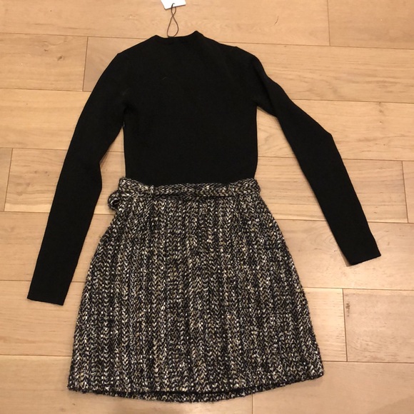 Theory black and tweed dress size XS P - Picture 5 of 5